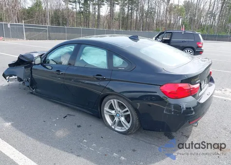 2015 BMW 435I Gran Coupe xDrive from USA, damaged, VIN WBA4B3C55FGV48934
